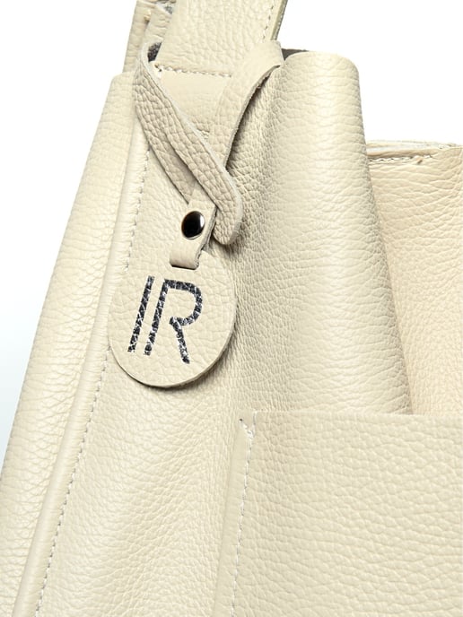 Isabella Rhea Beige Rindsledertasche - Image 3