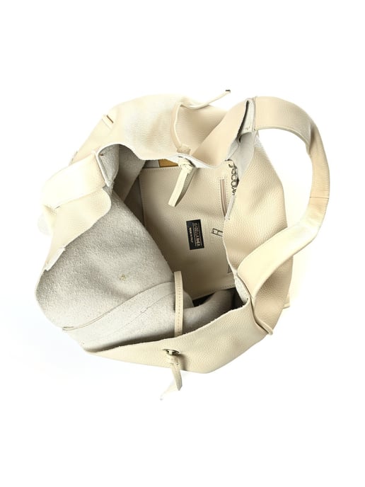 Isabella Rhea Beige Rindsledertasche - Image 4