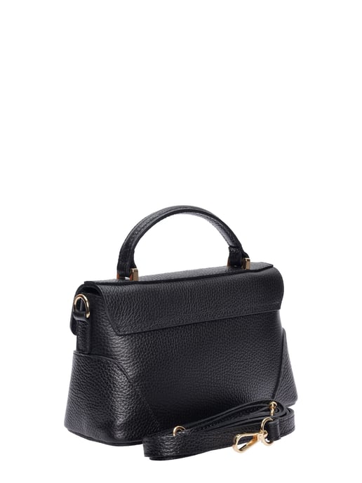 Luisa Vannini Schwarz Rindsledertasche - Image 2