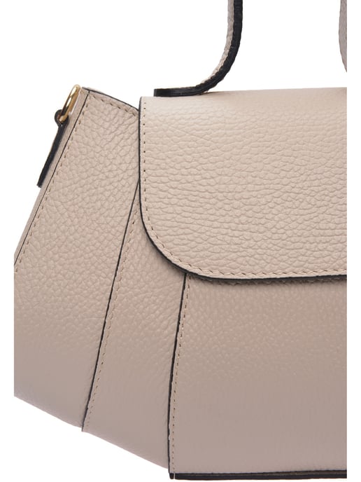 Luisa Vannini Beige Rindsledertasche - Image 3