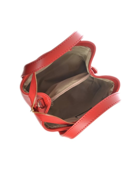 Luisa Vannini Rot Rindsledertasche - Image 4