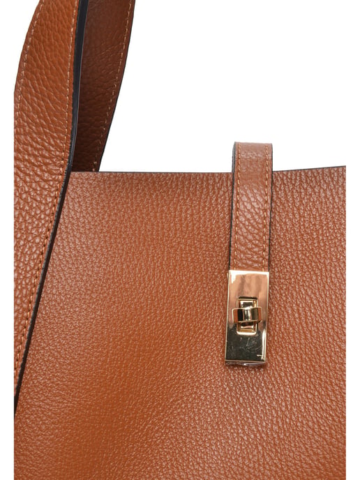 Isabella Rhea Braun Rindsledertasche - Image 3