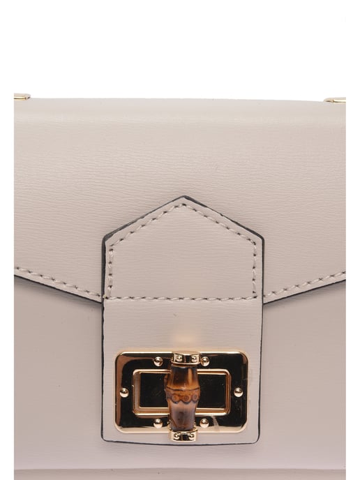 Roberta M Beige Rindsledertasche - Image 3