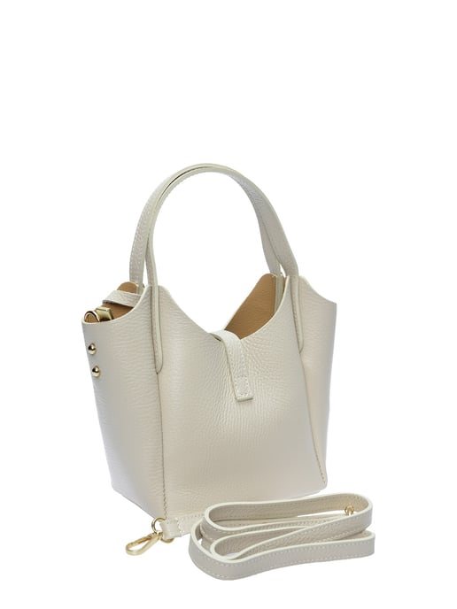 Isabella Rhea Beige Rindsledertasche - Image 2