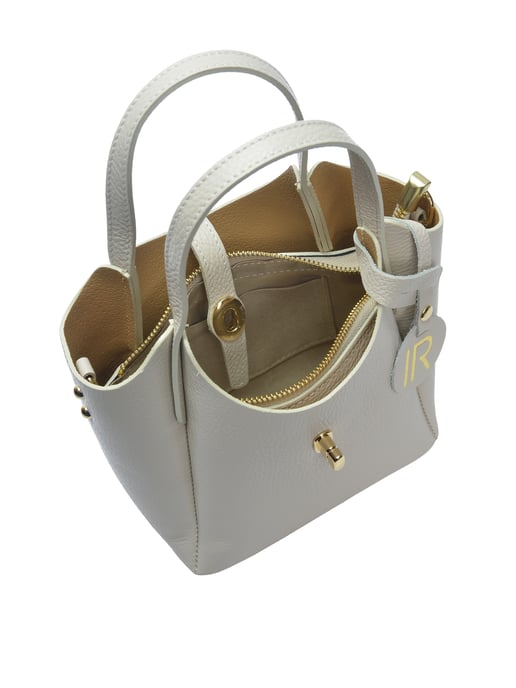 Isabella Rhea Beige Rindsledertasche - Image 4