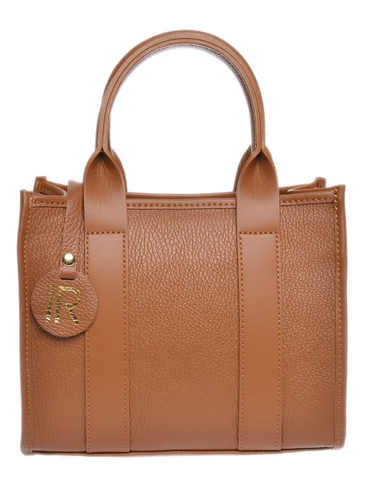 Isabella Rhea Braun Rindsledertasche - Image 1