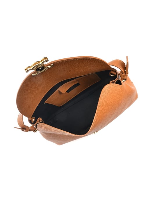 Anna Luchini Braun Rindsledertasche - Image 4