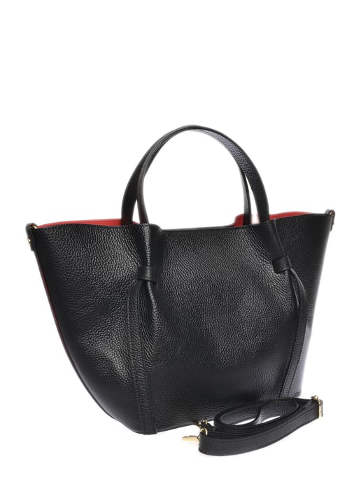 Isabella Rhea Schwarz Rindsledertasche - Image 2