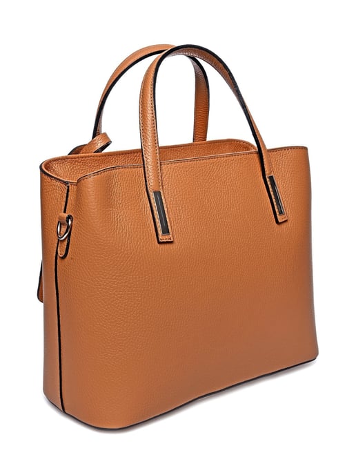 Anna Luchini Braun Rindsledertasche - Image 2