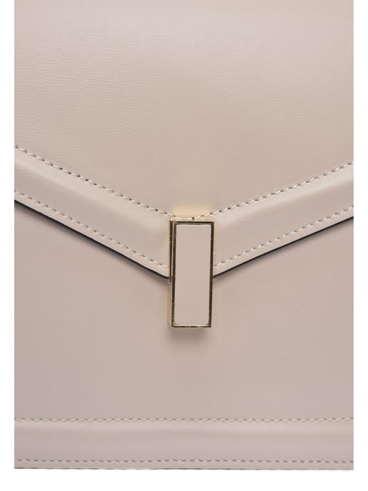 Luisa Vannini Beige Rindsledertasche - Image 3