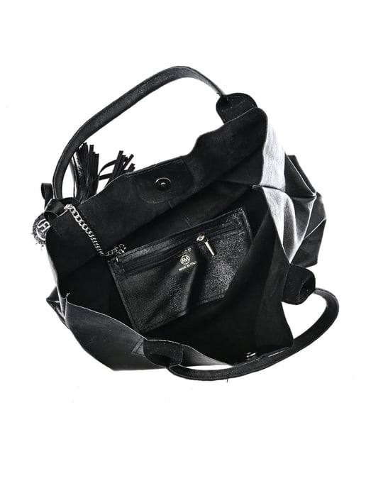 Roberta M Schwarz Rindsledertasche - Image 4