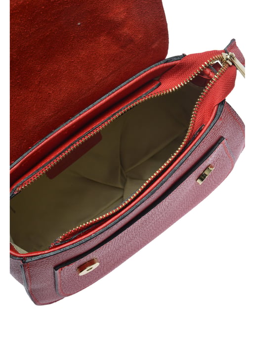 Isabella Rhea Rot Rindsledertasche - Image 4