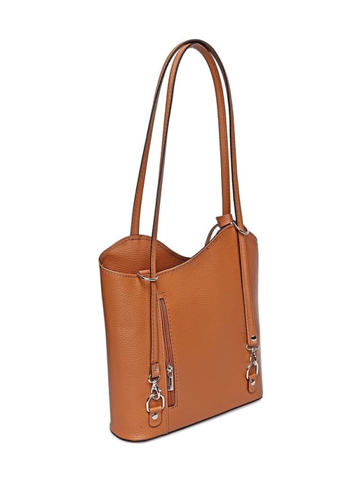 Anna Luchini Braun Rindsledertasche - Image 2