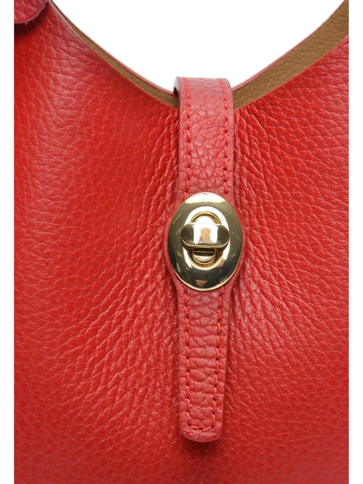 Isabella Rhea Rot Rindsledertasche - Image 3