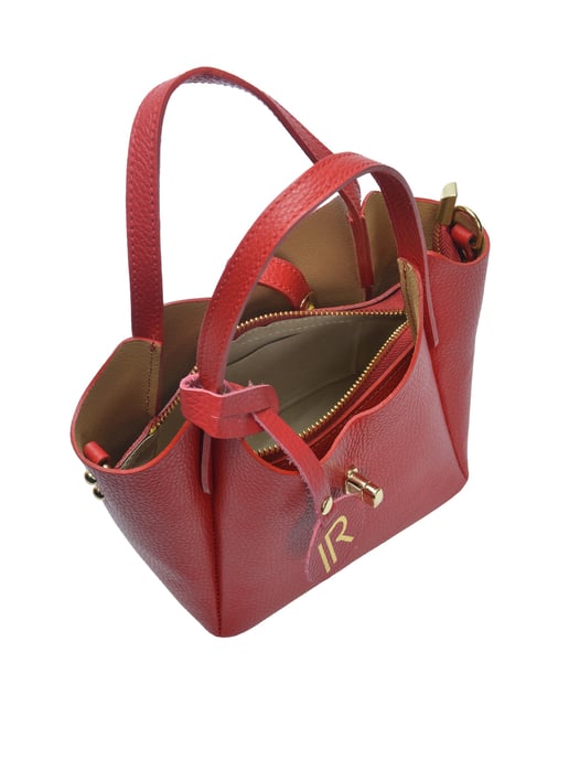 Isabella Rhea Rot Rindsledertasche - Image 4