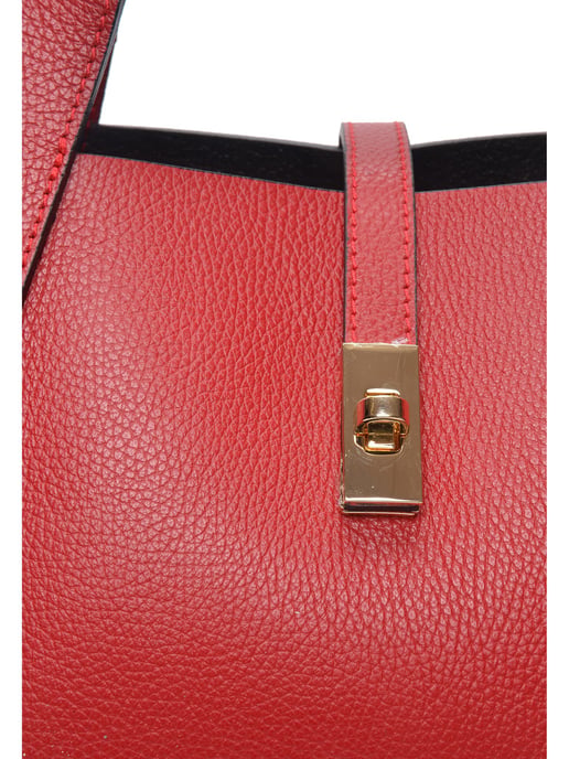 Isabella Rhea Rot Rindsledertasche - Image 3