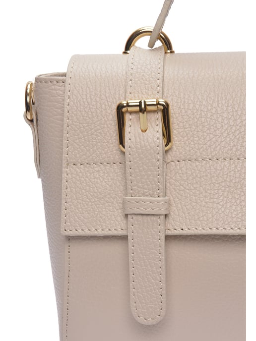 Anna Luchini Beige Rindsledertasche - Image 3