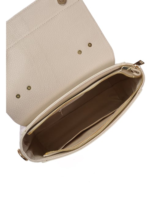 Anna Luchini Beige Rindsledertasche - Image 4