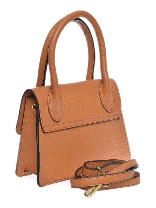 Luisa Vannini Braun Rindsledertasche - Image 2