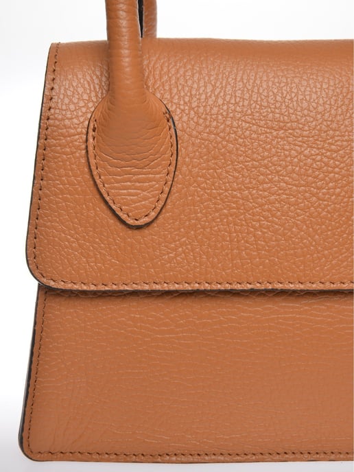 Luisa Vannini Braun Rindsledertasche - Image 3