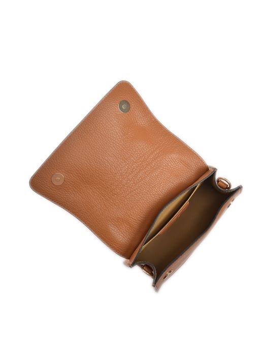 Luisa Vannini Braun Rindsledertasche - Image 4