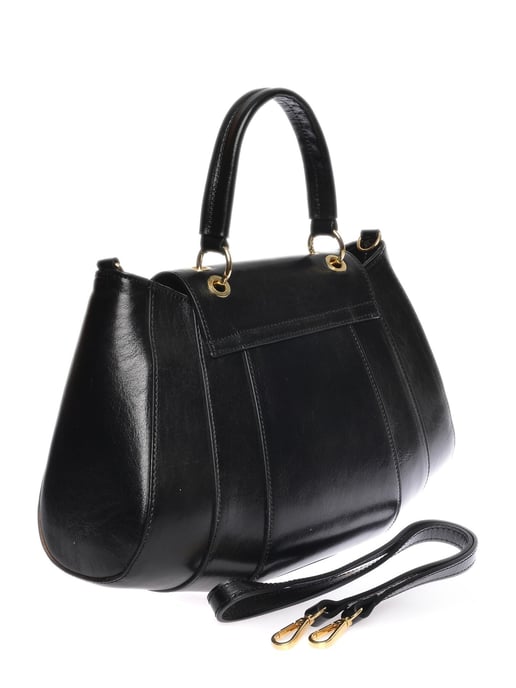 Isabella Rhea Schwarz Rindsledertasche - Image 2