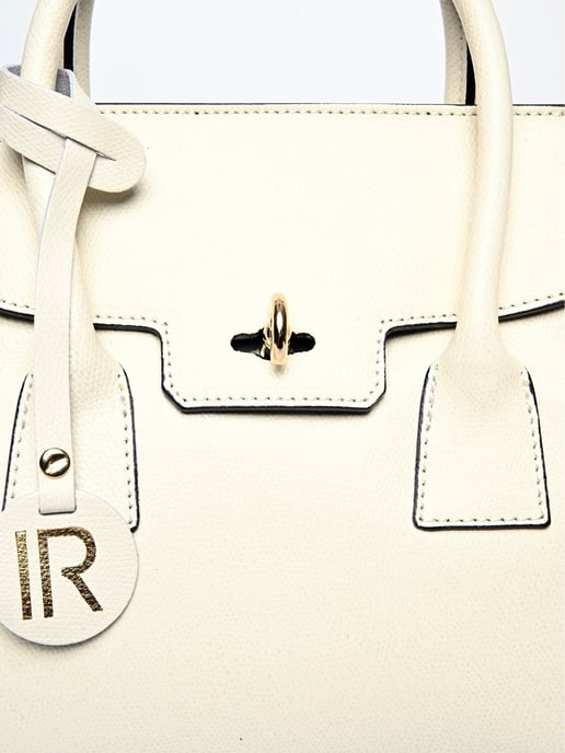 Isabella Rhea Beige Rindsledertasche - Image 3