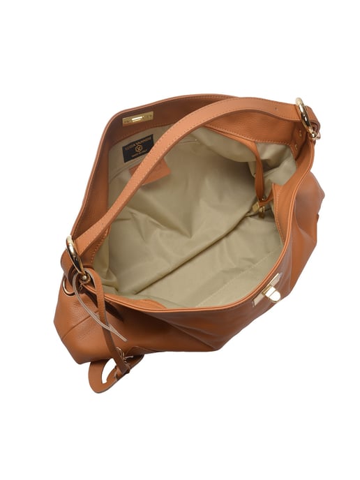 Luisa Vannini Braun Rindsledertasche - Image 4