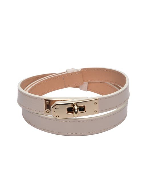 Isabella Rhea Beige Rindsledertasche - Image 3