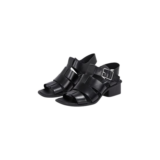 Calvin Klein Jeans Schwarze Polyester Flache Sandalen - Image 4