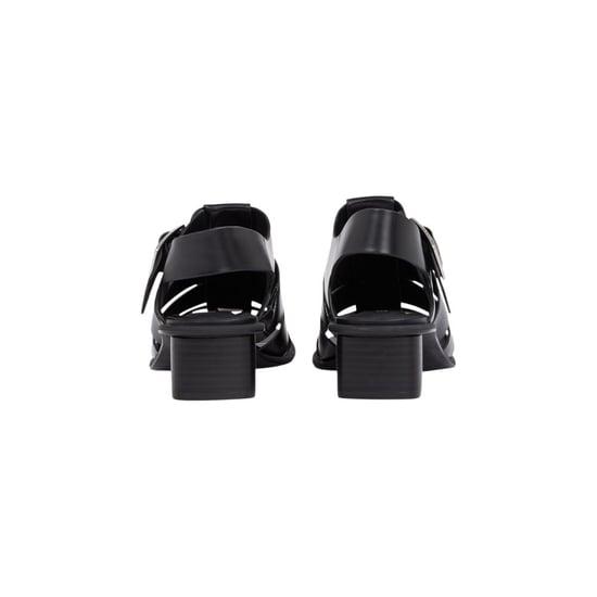 Calvin Klein Jeans Schwarze Polyester Flache Sandalen - Image 5