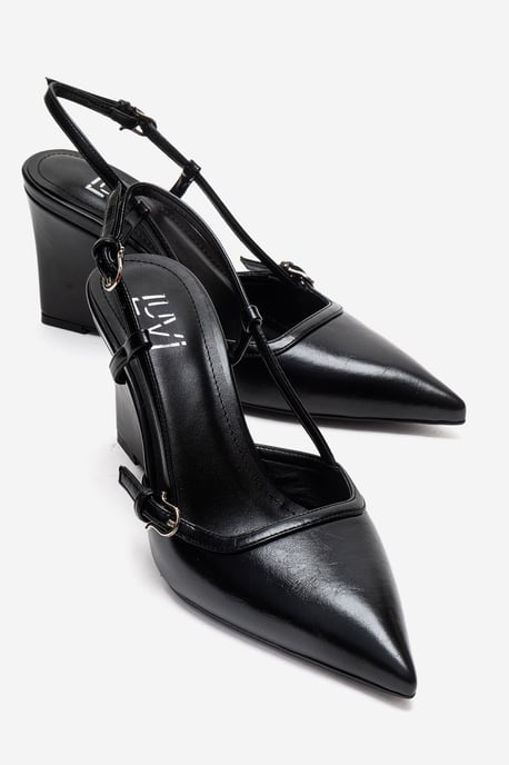 Celia Spitzer Zehenbereich Keilabsatz Pumps (Damen) - Image 1