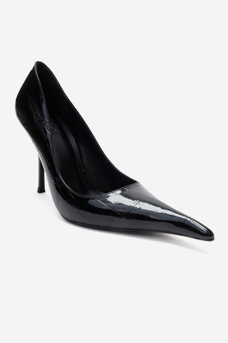 Prologue Luce Spitz zulaufende Stiletto-Pumps - Schwarz - Image 1