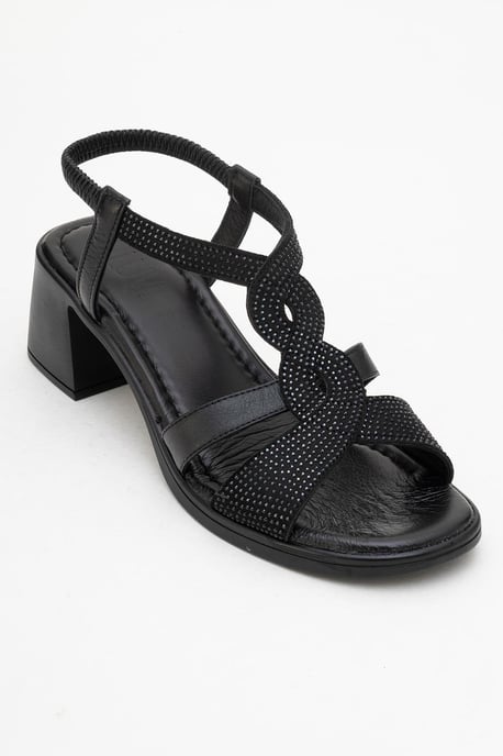 Dolen Leder Klobig Sandale - Image 3