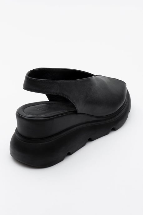 Sam Leder-Plateausandale - Image 4