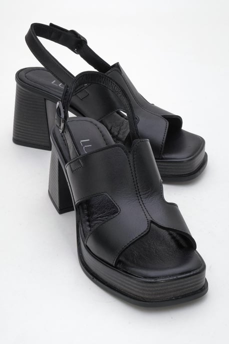 Zennia Leder Plateau Sandale (Women) - Image 2
