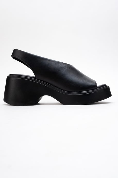 ROY Leder Keilabsatz Sandale (Damen) - Image 3