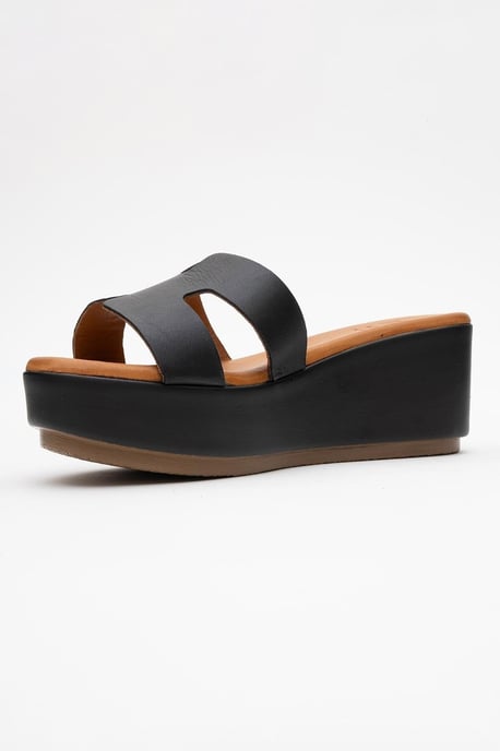 Lia Leder Plateau Sandale (Women) - Image 4