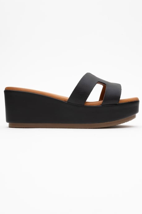 Lia Leder Plateau Sandale (Women) - Image 6