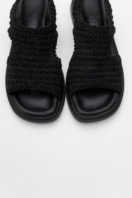 Weave Leder Geflochten Sandale (Women) - Image 3