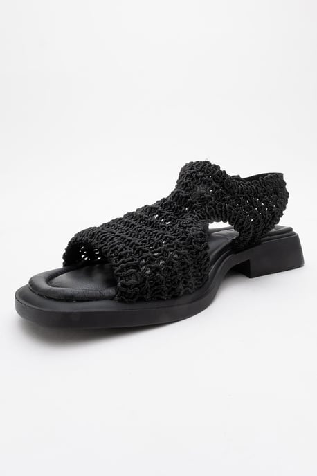 Weave Leder Geflochten Sandale (Women) - Image 5
