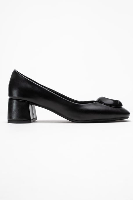 Mila Schnalle Eckige Zehenpartie Blockabsatz Pumps (Damen) - Image 6