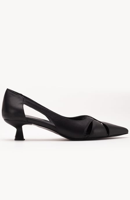 Sidal Kitten Heel Leder-Pumps (Damen) - Image 3