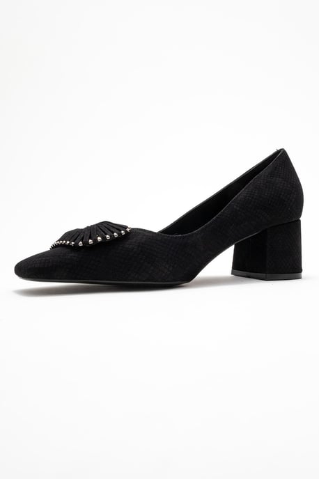 Velora Schnalle Eckige Zehenpartie Blockabsatz Pumps (Damen) - Image 4