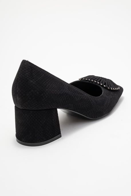 Velora Schnalle Eckige Zehenpartie Blockabsatz Pumps (Damen) - Image 5