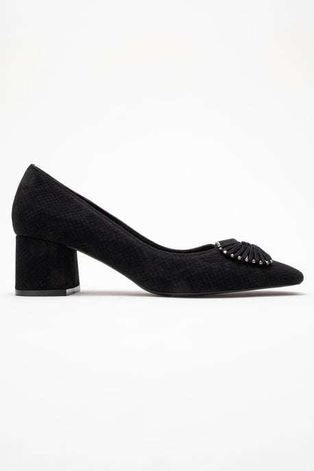 Velora Schnalle Eckige Zehenpartie Blockabsatz Pumps (Damen) - Image 6