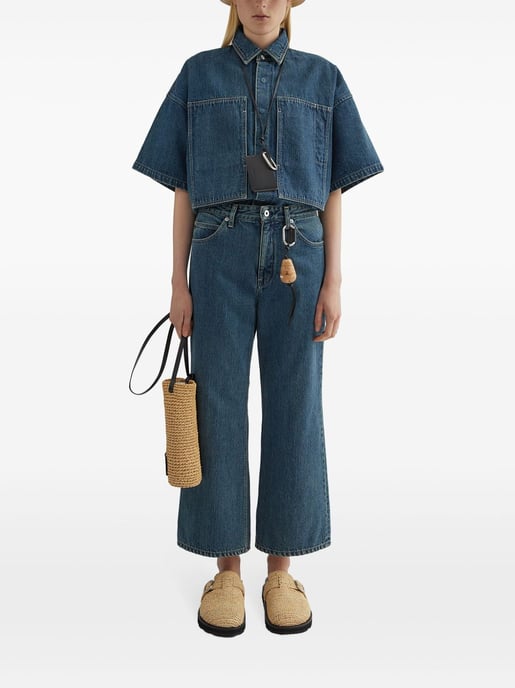 Denim-Jeans mit weitem Bein - Image 2