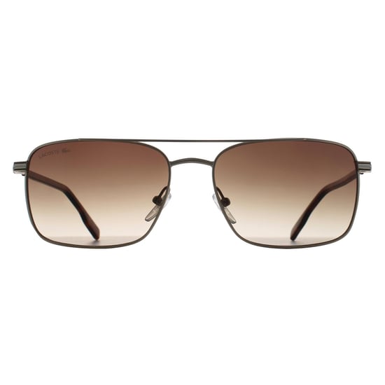 Lacoste Rectangle Herren Gold Braun Gradient L264S - Image 1
