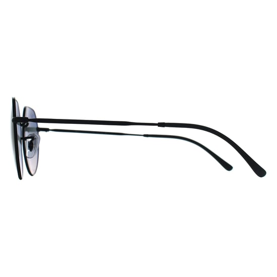 Ray-Ban Rund Unisex Poliert Schwarz Grau Gradient RB3565 Jack - Image 3