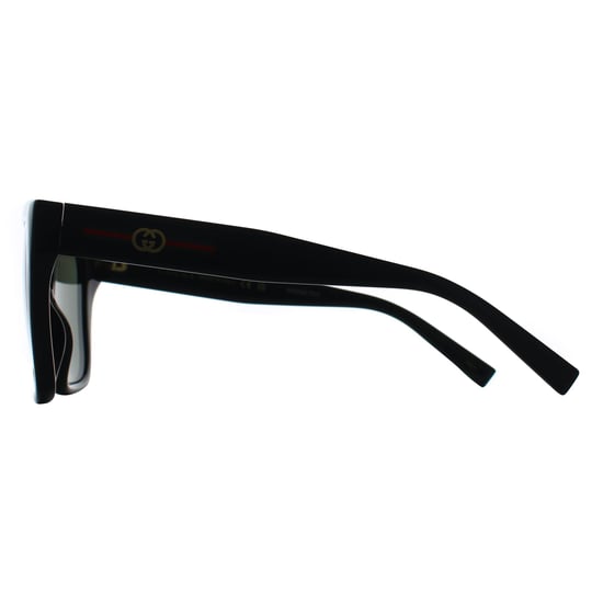 Gucci Square Womens Schwarz Grau GG2102S - Image 3